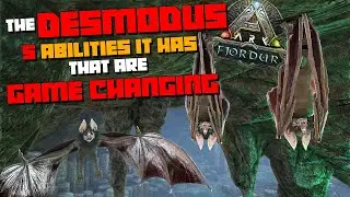 DESMODUS: 5 GAME CHANGING Abilities It Has That Makes ARK TOO EASY! Why You Need To TAME One!!