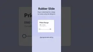 Rubber Slide Com HTML, CSS e JS