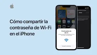 Cómo compartir la contraseña de Wi-Fi en el iPhone| Soporte técnico de Apple