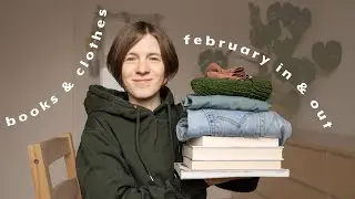 2|24 trying a no-buy? The clothes & books I bought / decluttered