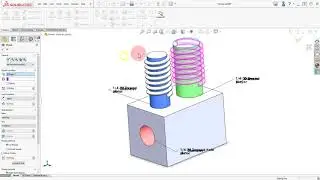 Creating Threads Using SOLIDWORKS 2020