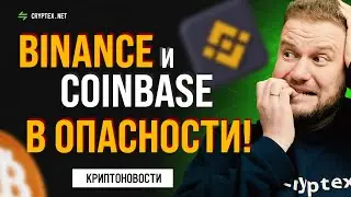 Биткоин Проседает, Binance и Coinbase под Угрозой: Свежие Криптовалютные Новости от Cryptex.net