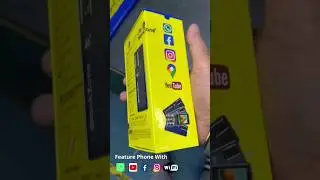 Feature Phone With WhatsApp YouTube WiFi Hotspot in India