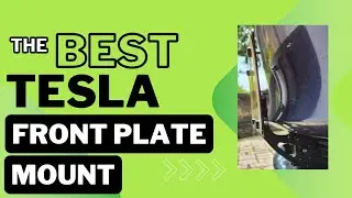 The Best Tesla Front Plate Mount - Ali Express !!!!