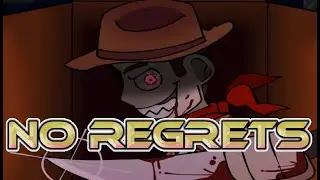 Friday Night Funkin' VS The Unmasked Toys ( No Regrets ) Lyrics