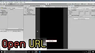 How to open URL in unity