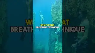 Freedivers use a special breathing technique before they go down, so they can hold the breath longer