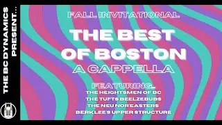 Fall Invitational 2021: Best of Boston A Cappella Livestream