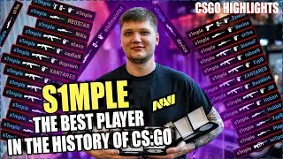 THE BEST PLAYER IN THE HISTORY OF CS:GO | S1MPLE HIGHLIGHTS CSGO