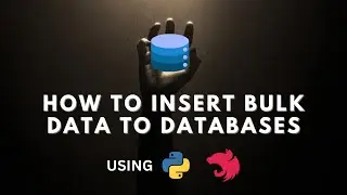 How to Insert Bulk data to Databases | Mysql