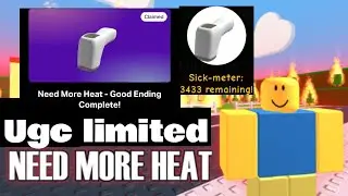 Need More Heat Free UGC How To Get | Step By Step | Roblox