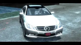 Gta iv Mercedes benz e500 coupe crash testing hd