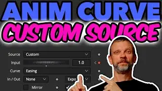 Custom Source ⇨ Curve Shape 📈 Anim Curves ⚙️ What & Why❓ DaVinci Resolve Fusion