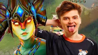 Рамзес взял Нагу в мид | Dota 2 Ramzes Naga Siren