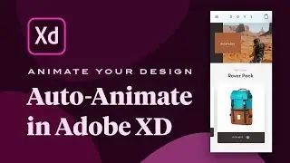 Learn How to Use New Auto-Animate Feature in Adobe XD (Prototyping, Tap & Drag Effects)