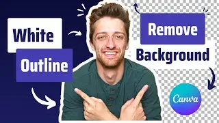 How To Remove Background In Canva (And Add White Border!)