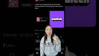 New Twitch record proves viewers are pervs. #twitchstreamer #twitchart #twitchnews