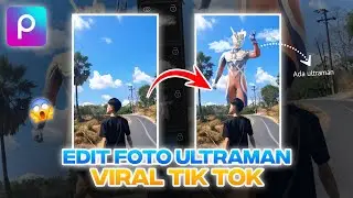 TRENDD!!! Cara Edit Foto Ultraman Viral Tik tok | Picsart Tutorial android