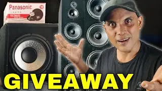 Free 12" Subwoofer and Woofer's