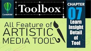 Artistic Media Tool in Coreldraw | CorelDraw Toolbox Episode 7