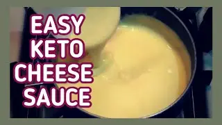 KETO Cheese Sauce  2 Ingredient Cheese Sauce