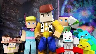 Toy Story 4 Trailer Minecraft Animation