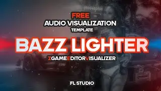 FREE /Audio Visualization Template / Bazz Lighter / ZGameEditorVisualizer / FL Studio