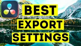 TOP Export Settings For Davinci Resolve