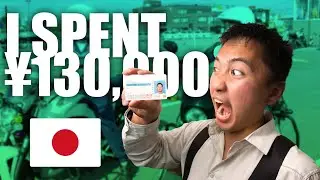 How much is motorcycle license in Japan?