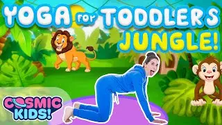 Yoga Time! Jungle Safari: Kids Yoga and Nursery Rhymes | Cosmic Kids