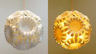 Paper cup lantern DIY - best out of waste project - EzyCraft