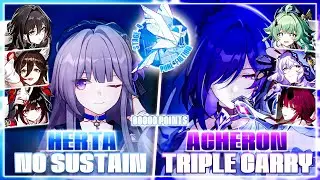 Herta No Sustain & Acheron Triple Carry | 80k Points Pure Fiction 4 (Honkai Star Rail 2.1)