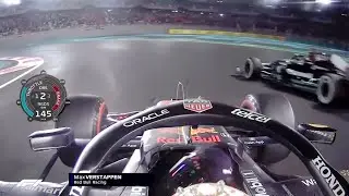 The most exciting and controversial last lap ever