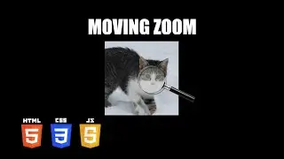 Zoom Following Cursor | HTML, CSS & JS Tutorial