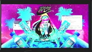 Hatsune Miku - Ievan Polkka vaporwave remix (старое видео)