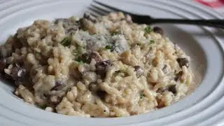 Baked Mushroom Risotto - 