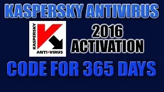 Kaspersky Antivirus 2016 Activation Code for 365 Days