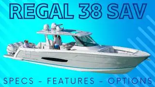 Discover the Ultimate Boat - 2024 Regal 38 SAV Walkthrough Review