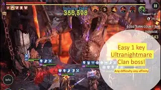 1 key clan boss team all  difficulty- Raid Shadow Legends. All affinity all difficulty- Full auto.