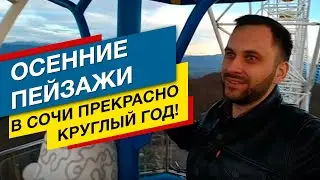 Осенние пейзажи: в Сочи прекрасно круглый год!