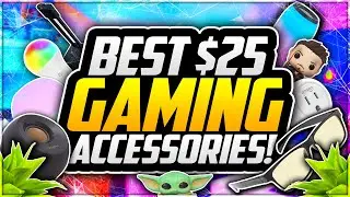 Top 10 BEST Gaming Setup Accessories UNDER $25! 🎮 Best BUDGET Gaming Equipment For YOUTUBERS!