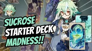💀 SUCROSE STARTER DECK IS MENACING 💀 | Genshin Impact TCG