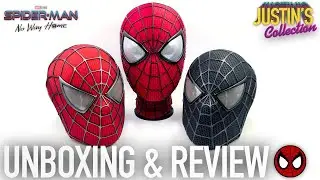 Spider-Man No Way Home Wearable Masks Review - Life Size Prop Replica