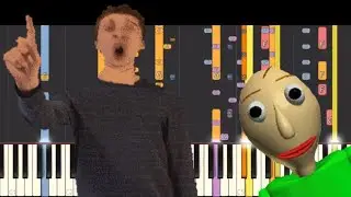 IMPOSSIBLE REMIX - Baldi's Basics - The Whistling Principal - Piano Cover