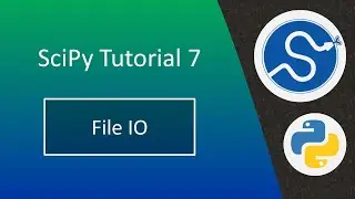 SciPy tutorial 7: File IO