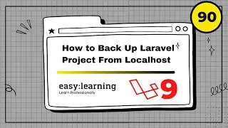 Laravel 9 Project #90 | How to Back Up Laravel Project From Localhost