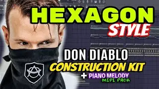 How to make Don Diablo Style - Tutorial - Hexagon - Future House - FL Studio