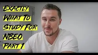 Exactly What To Study For NBEO Part 1 - The Vision | Episode 1