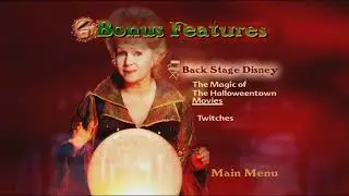 Halloweentown/Halloweentown II:Kalabar's Revenge 2005 DVD Menu Walkthrough