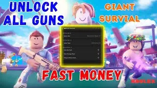 Roblox Giant Survival Script | New Update Working Auto Farm And Infinite Money